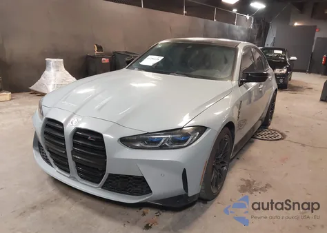 2022 BMW M3 Competition z USA, uszkodzony, nr VIN WBS33AY04NFN11206